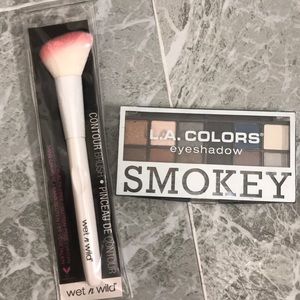 LA colors eyeshadow palette and brush ✨NEW‼️‼️‼️‼️